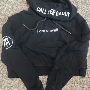 Black Call Her Daddy Hoodie